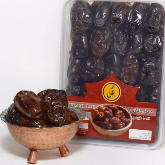 خرما کبکاب درجه یک 600 گرمی همای جم